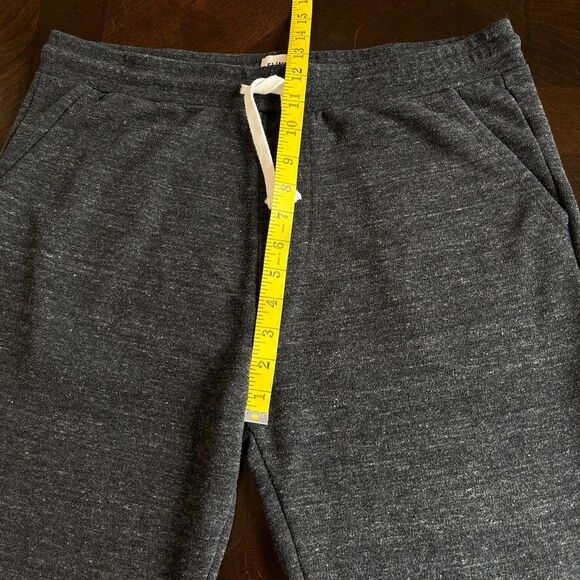 FLINT AND TINDER French Terry Sweatpants in Dark Charcoal Mens Size Large L - Picture 9 of 9